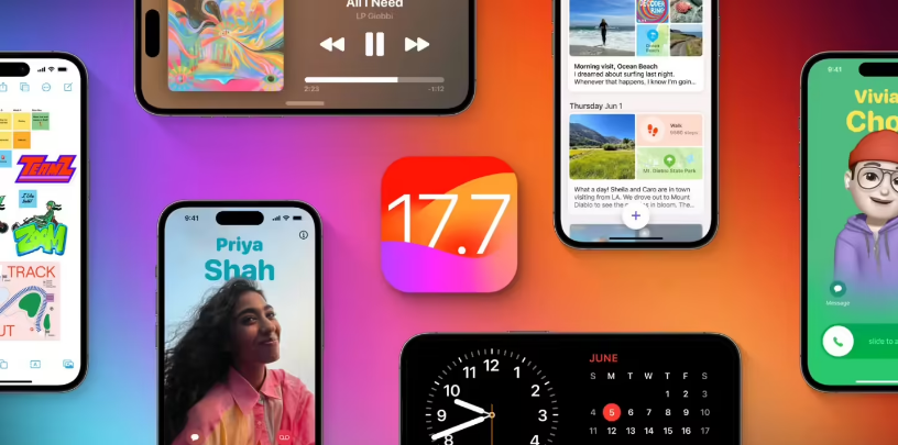 文罗镇苹果手机维修分享苹果 iOS / iPadOS 17.7.1 正式版推送 